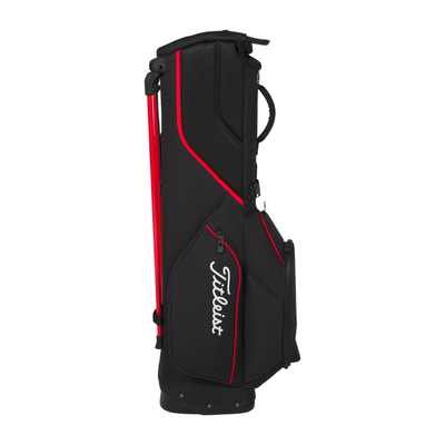 Golfbag Titleist Players S4 Svart/Röd Bärbag