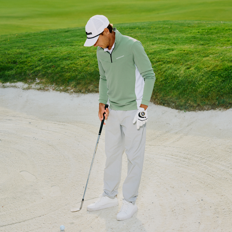 Golftröja Peak Performance Swift Motion Midlayer Green Valley