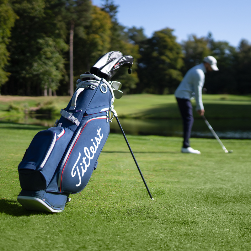 Golfbag Titleist Players S4 StaDry Navy I Vattentät golfbag