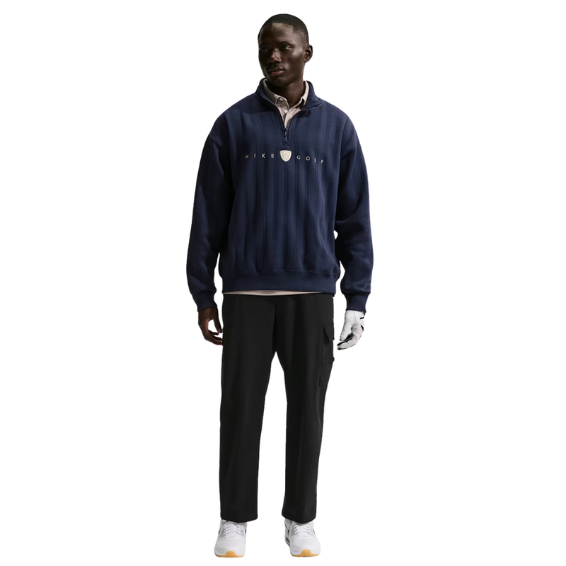 Golftröja Nike Therma-Fit Fairway Fresh 1/2 Zip Mörkblå