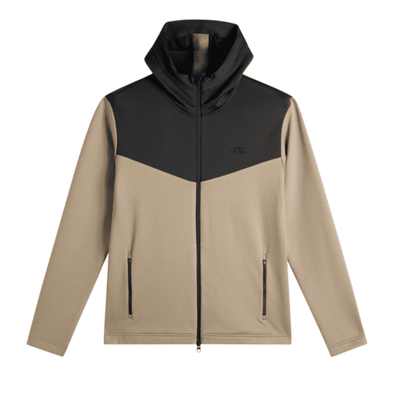 Golf Hoodie J Lindeberg Maclean Full Zip Herr Brindel
