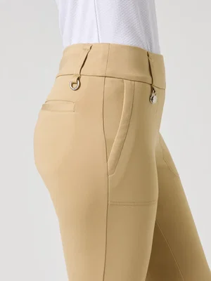 Varmfodrad golfbyxor Dam Daily Sports Magic Benlängd 29" Beige