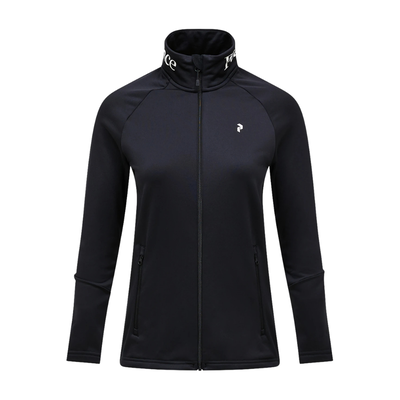 Peak Performance Rider Zip Jacket Dam Svart