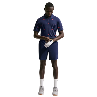 Golfpiké Nike Dri-Fit Par Polo Shoe Emb Navy