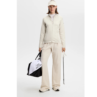 J Lindeberg Golf Selena Full Zip Golftröja Dam Moonbeam
