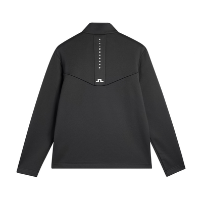 Golftröja J Lindeberg Maclean Quarter Zip Svart
