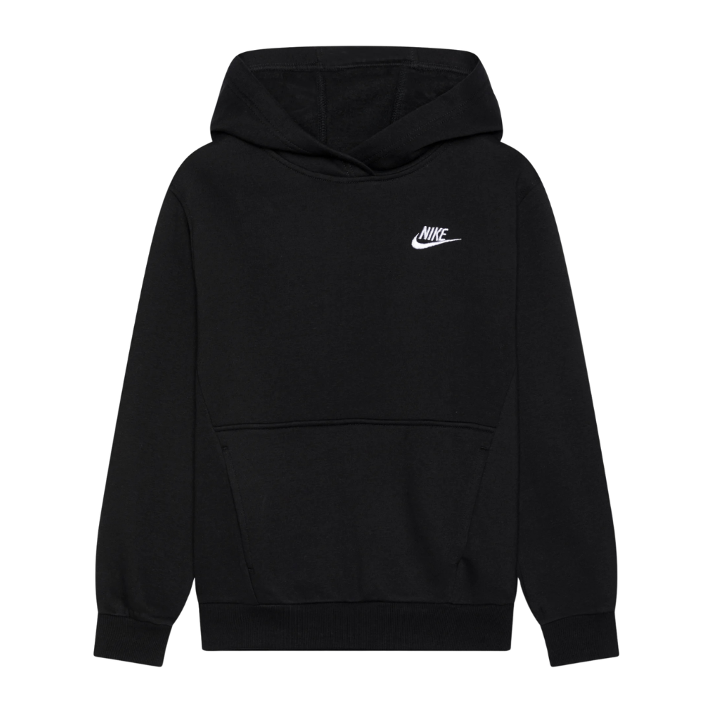 Golf hoodie Junior Nike Club Fleece Svart (140)
