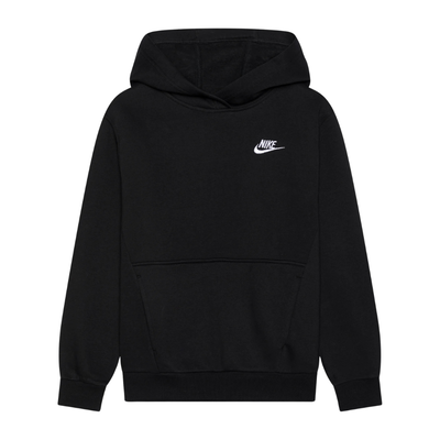 Golf hoodie Junior Nike Club Fleece Svart