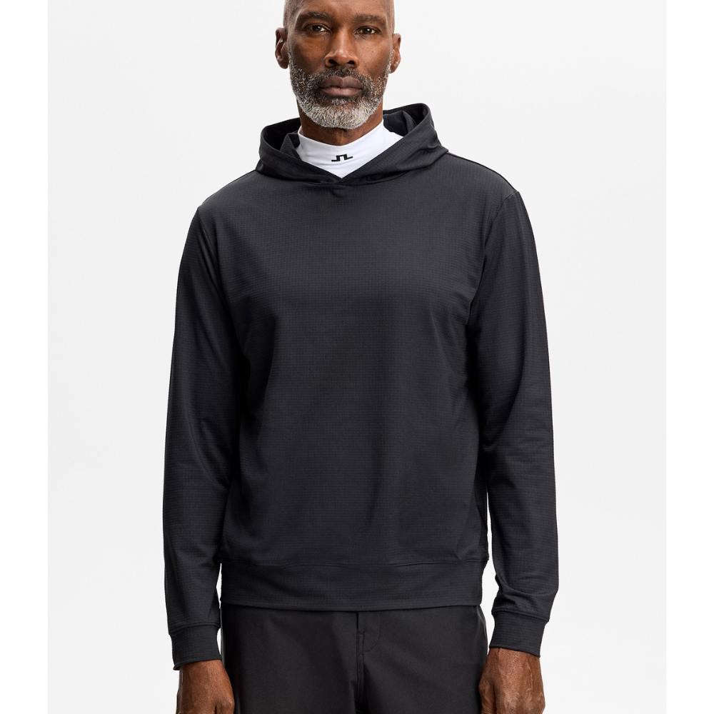 Golf Hoodie J Lindeberg Vent Golf Hood Svart (L)