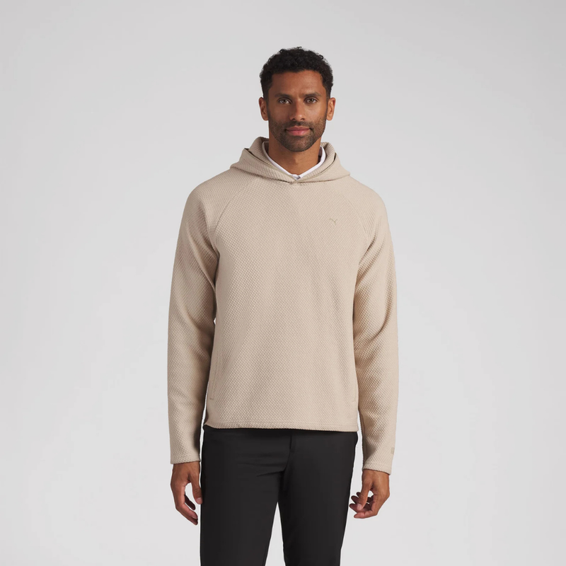 Golf Hoodie Puma Boulder 2.0 Beige