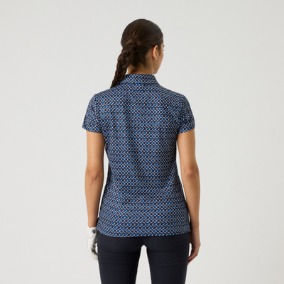 Daily Sports Sheermotion Cap/S Polo shirt Navy