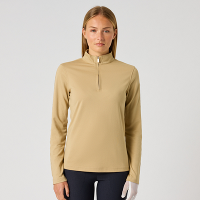 Daily Sports Anna LS Half Neck Beige