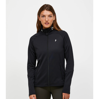 Peak Performance Rider Zip Jacket Dam Svart