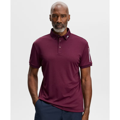 J Lindeberg Golf I Tour Tech Golfpiké Herr I Vinröd