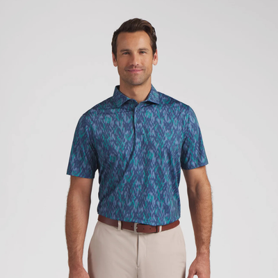Golfpiké Puma Mattr Northern Lights Polo Navy