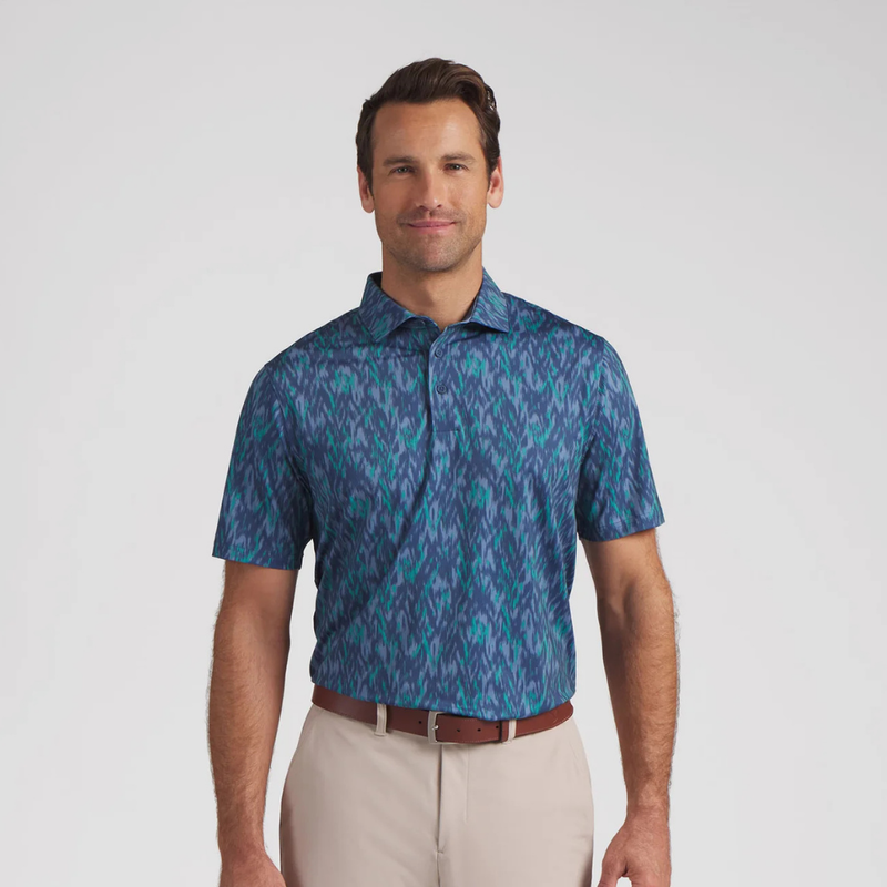 Golfpiké Puma Mattr Northern Lights Polo Navy
