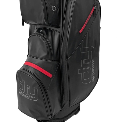 Vattentät Golfbag Dry Performance C9 Cartbag Svart/Röd