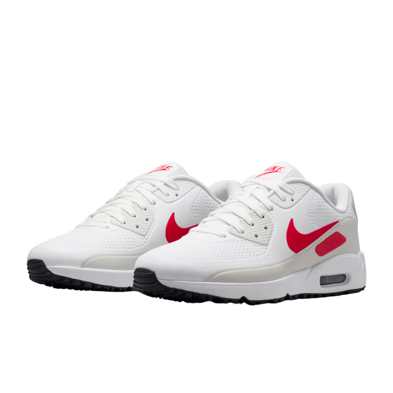 Golfskor NIKE AIR MAX 90 G Herr Vit/Röd