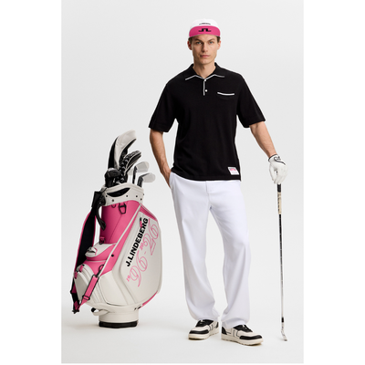 J Lindeberg Golf I 30Y Jesper Retro Golfpiké Herr I Svart