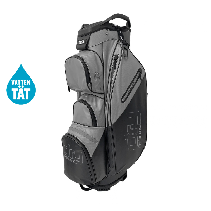 Vattentät Golfbag Dry Performance C9 Cartbag Svart/Grå
