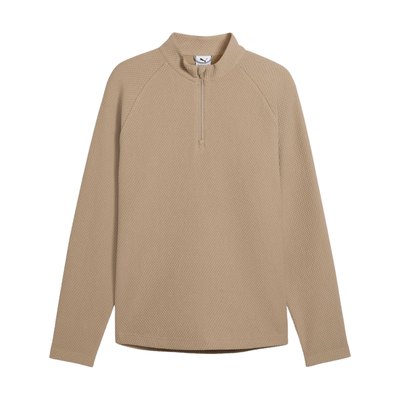 Golftröja Herr Puma Boulder 1/4 Zip Beige