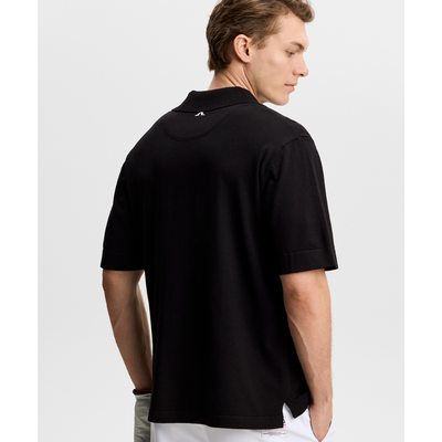 J Lindeberg Golf I 30Y Jesper Retro Golfpiké Herr I Svart