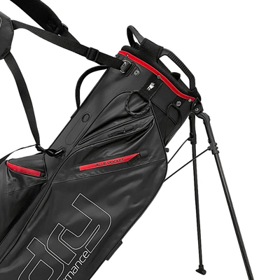 Vattentät golfbag Dry Performance Bärbag 9" Svart/Röd