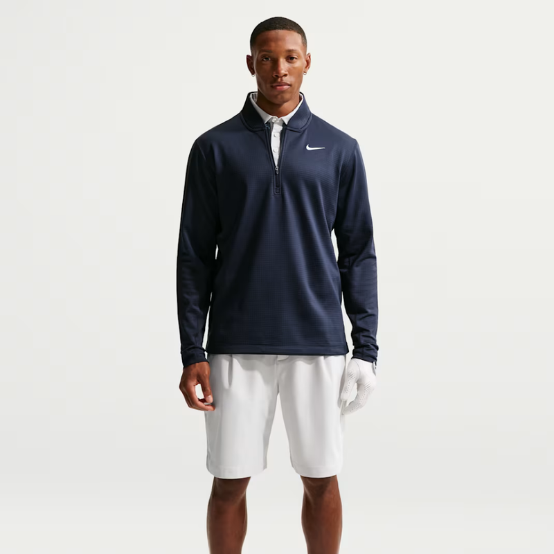 Golftröja Nike Velocity Therma Fit Navy