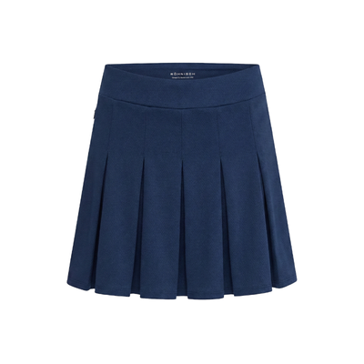 Golfkjol Röhnisch Nicky Pleated Long Skort Navy