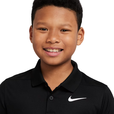 Nike Golfpiké Junior Dri-Fit Victory Svart