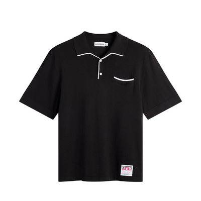 J Lindeberg Golf I 30Y Jesper Retro Golfpiké Herr I Svart