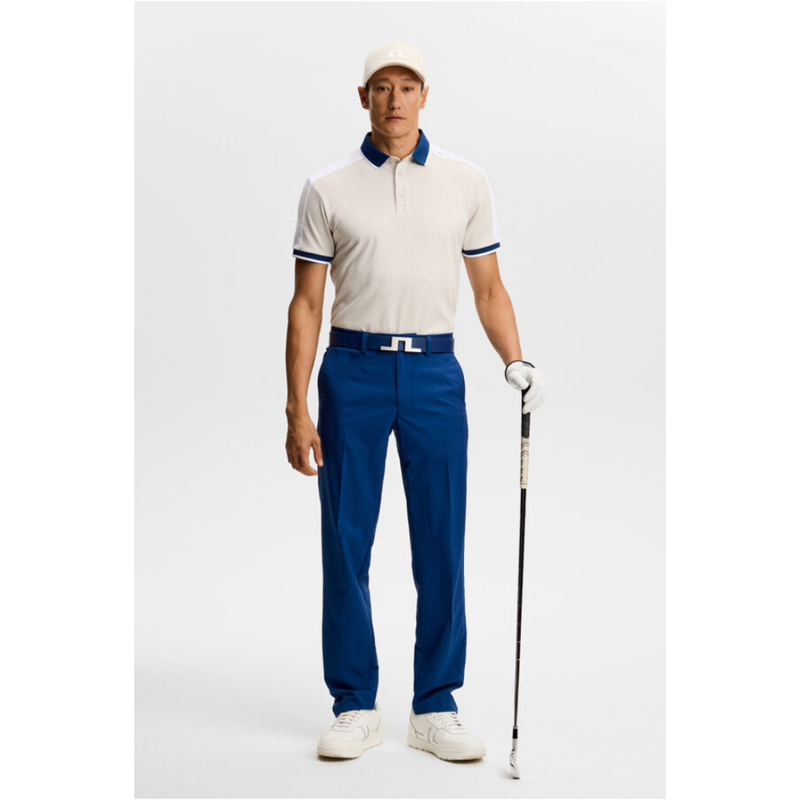 J Lindeberg Golf I Jace Golfpiké Herr I Moonbeam