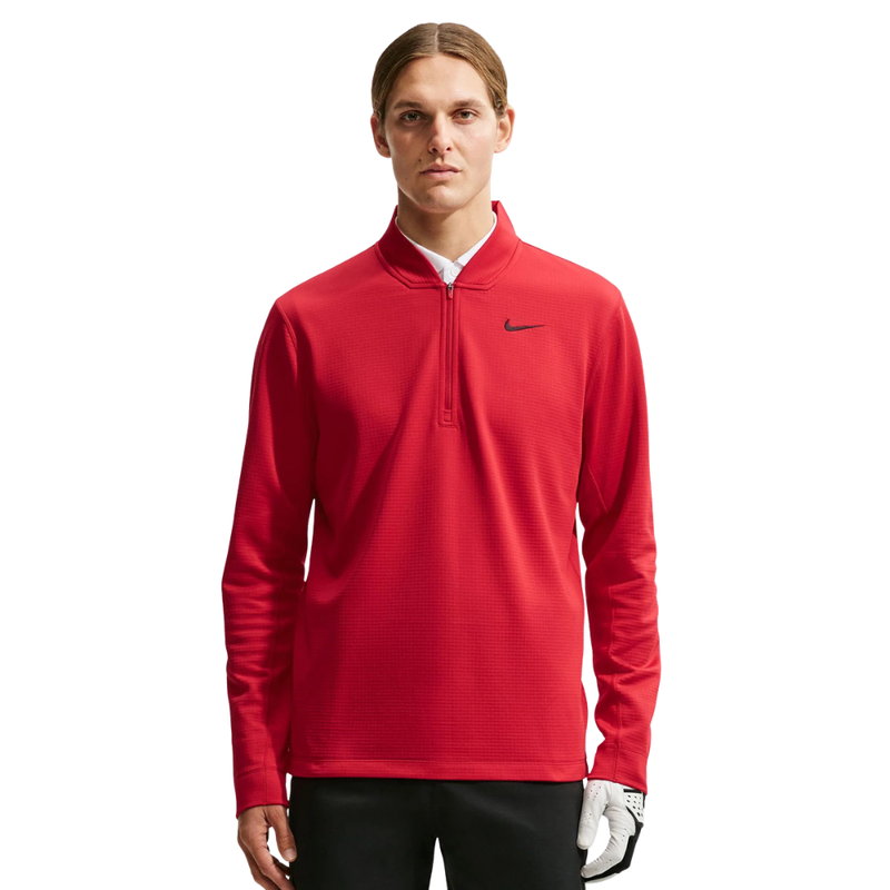 Golftröja Nike Velocity Therma Fit Gym red