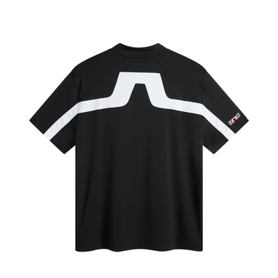 J Lindeberg Golf I 30Y Rory KV Mock Neck I Svart