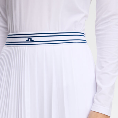 Golfkjol I J Lindeberg Flo Skirt 40 cm Vit