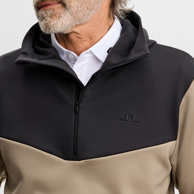 Golf Hoodie J Lindeberg Maclean Zip Herr Brindel