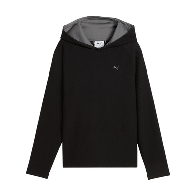 Golf hoodie Junior Puma Boulder 2.0 Svart