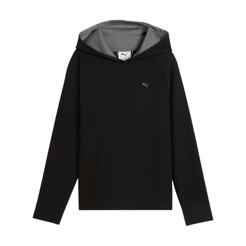 Golf hoodie Junior Puma Boulder 2.0 Svart