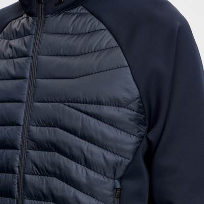 J Lindeberg Heyden Quilt Hybrid Jacket Herr Navy