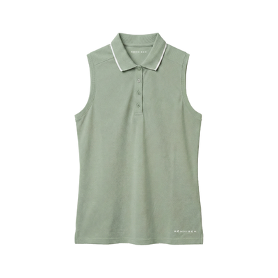 Röhnisch Golf Miriam sleeveless poloshirt Lily Pad