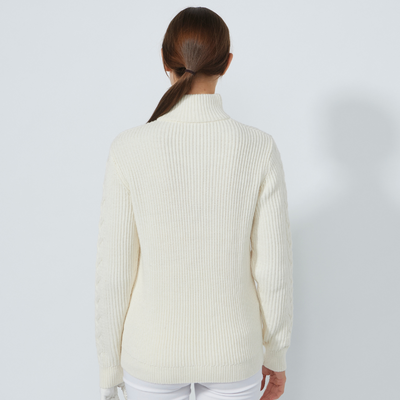 Daily Sports Stickad Windstopper Ivory