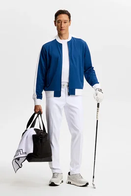 Golftröja J Lindeberg Bexter Track Jacket Estate Blue