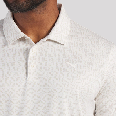 Golfpiké Puma Pure 2.0 Geo Diamond Polo Ice Coffe