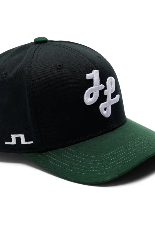 Golfkeps J Lindeberg Boyd Cap Svart/grön