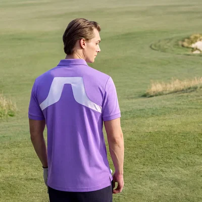 Golfpiké J Lindeberg I TT Retro Polo Herr