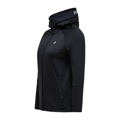 Golf hoodie Dam Peak Performance Rider Zip Hood Svart