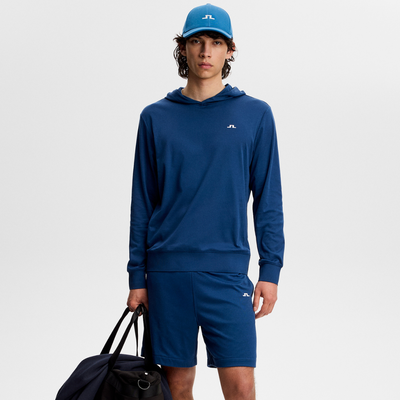 Golf Hoodie J Lindeberg Golf Roland Estate Blue