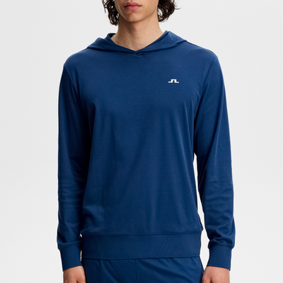 Golf Hoodie J Lindeberg Golf Roland Estate Blue
