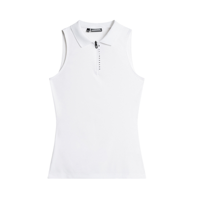 J Lindeberg Golf Leylo Sleeveless Top Vit