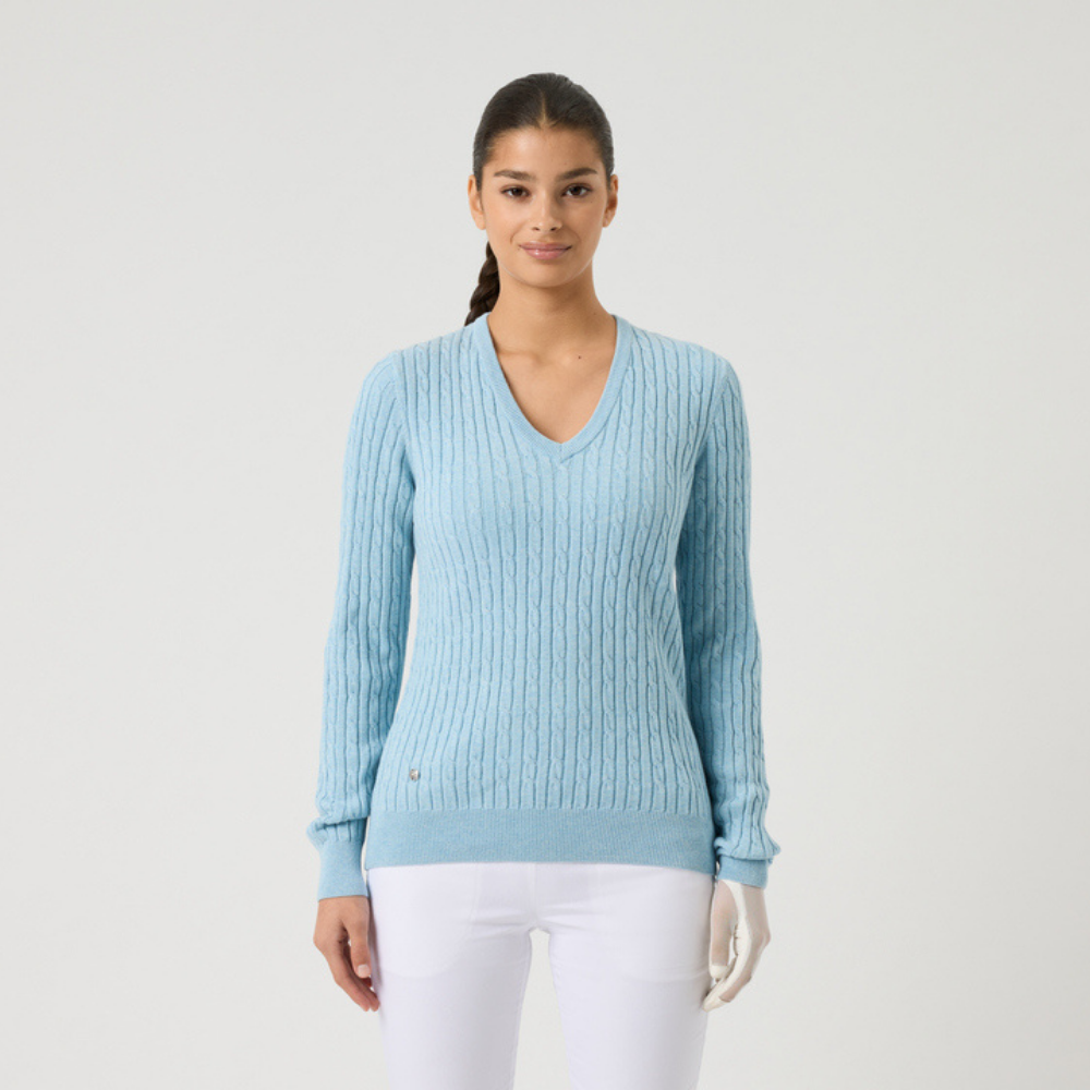Golftröja Dam Daily Sports Madelene Breeze Blue (L)